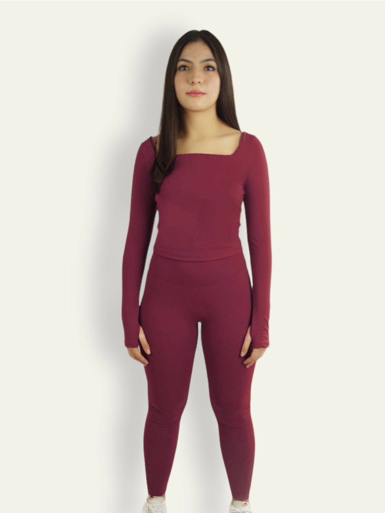 Set Wine Square Long Top