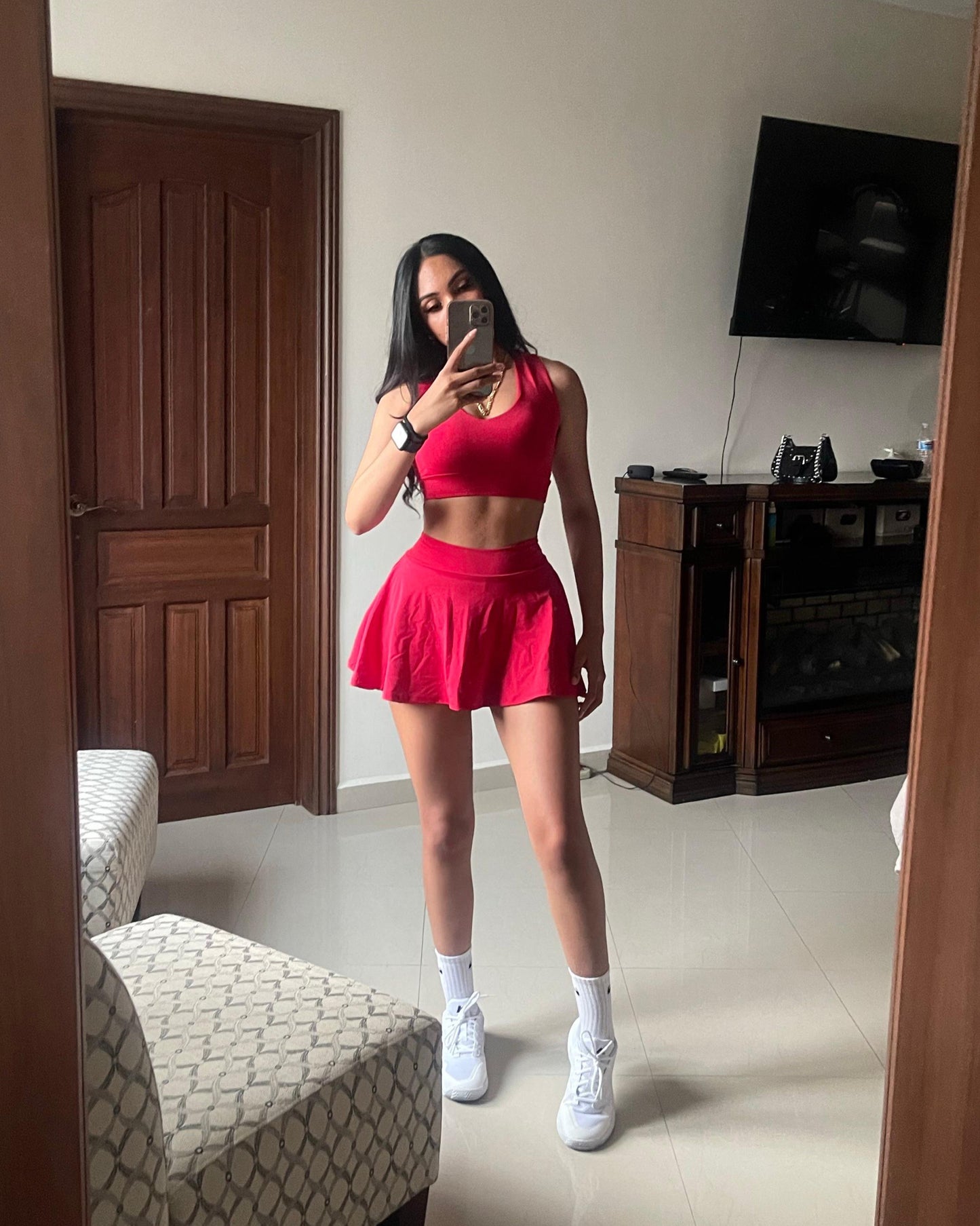 Set Candy Skirt & Crossover Top