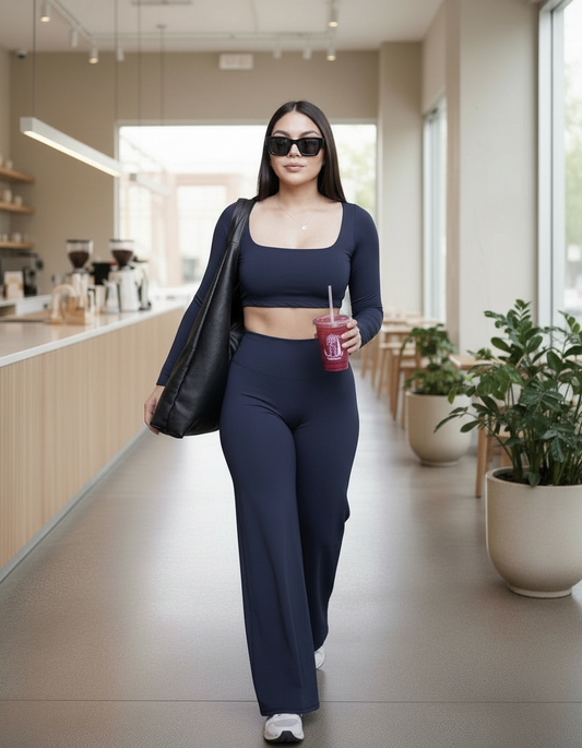 Set Midnight Topy & Wide Leg