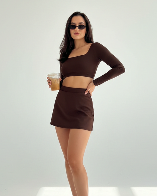 Set Mocha Topy & Skarela
