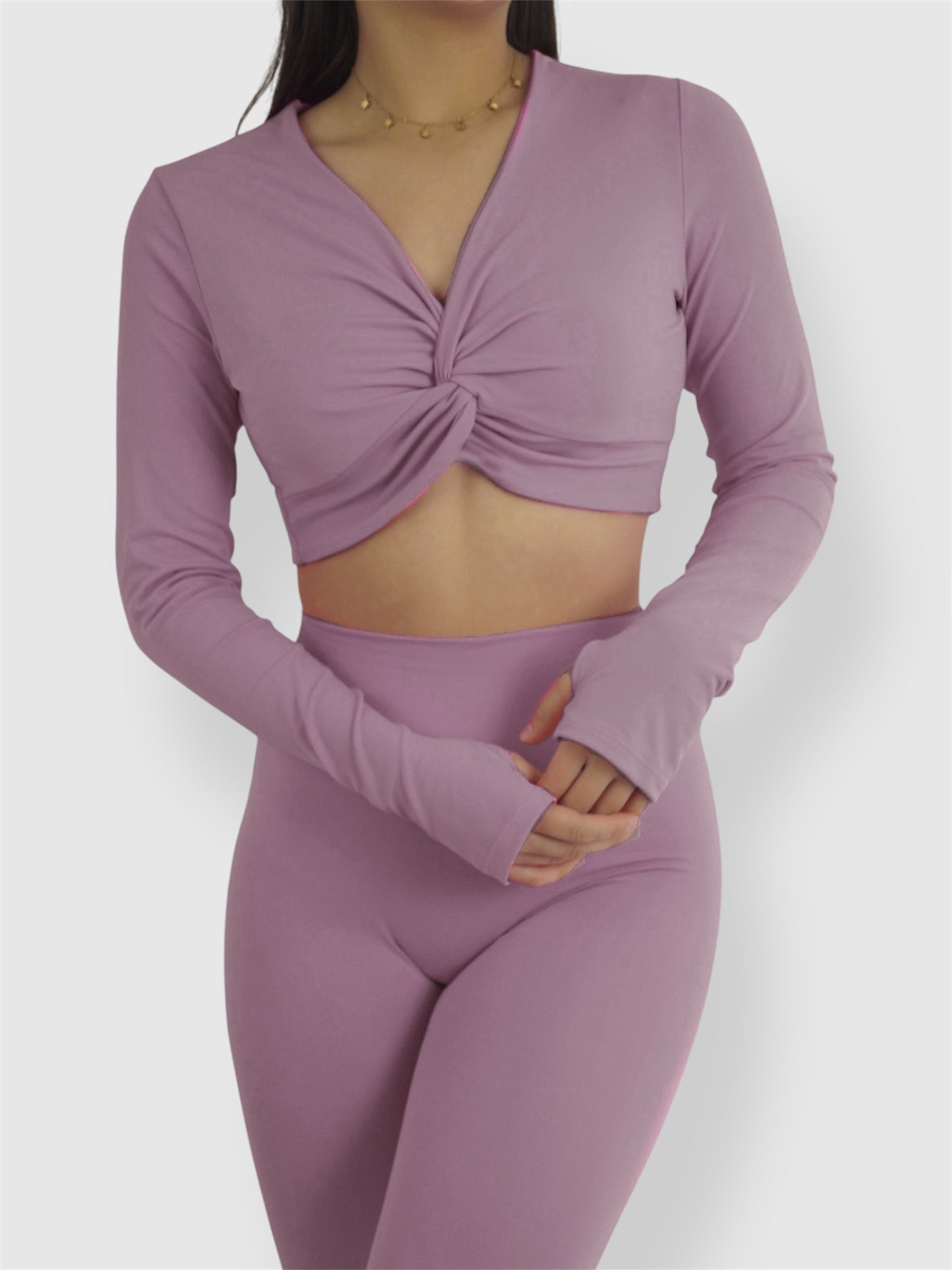 Set orchid Knoty Top