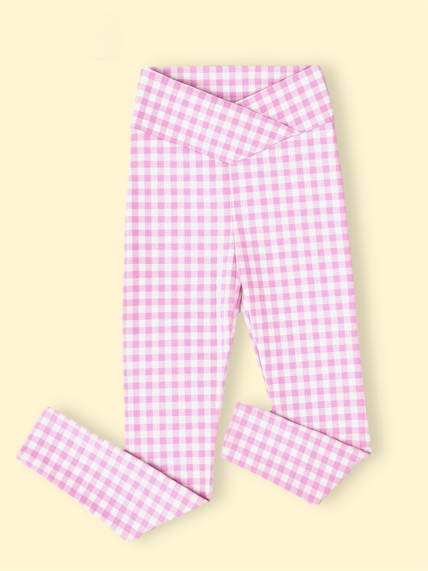 Set Fancy Pink Knoty Crop & Legg W
