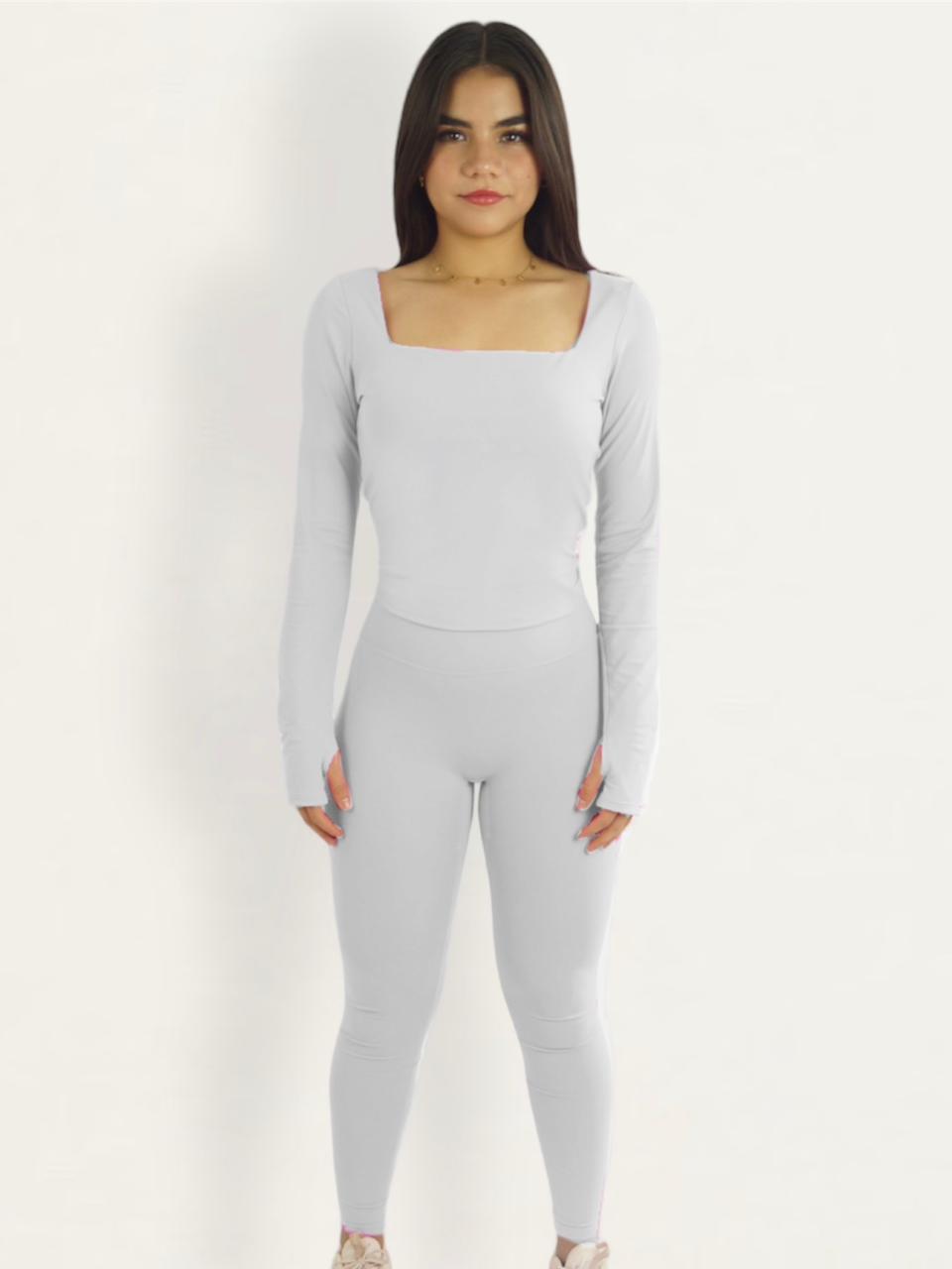 Set Cloud Square Long Top