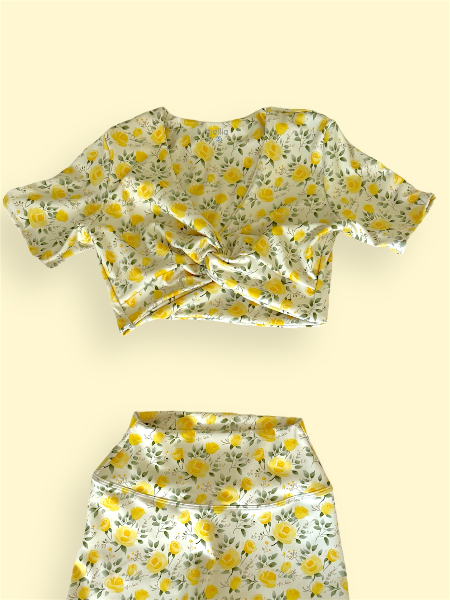 Set Sunshine Knoty Crop & Legging