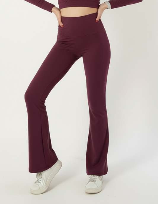 Flare Legging Wine