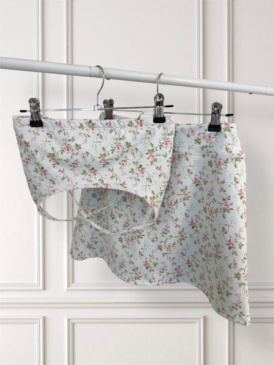 Set Gardenia Showy Top & Skarela