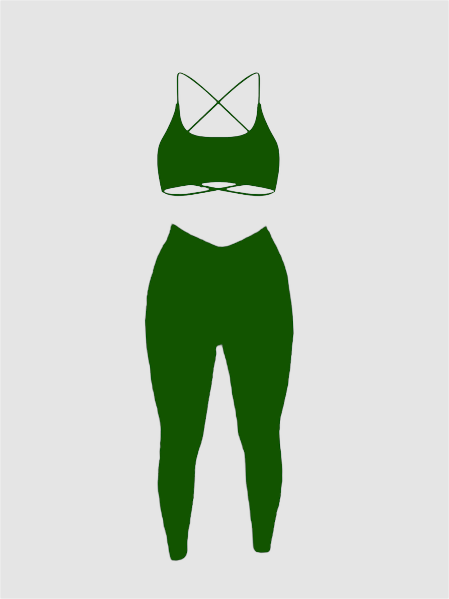 Set Jade Showy Top & Legging W