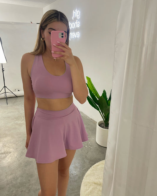 Set Orchid Skirt & Crossover