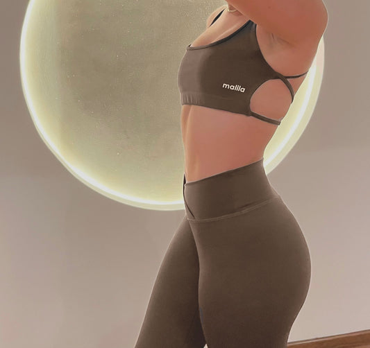 Set Cocoa Showy Top Leg W - Buttery Soft