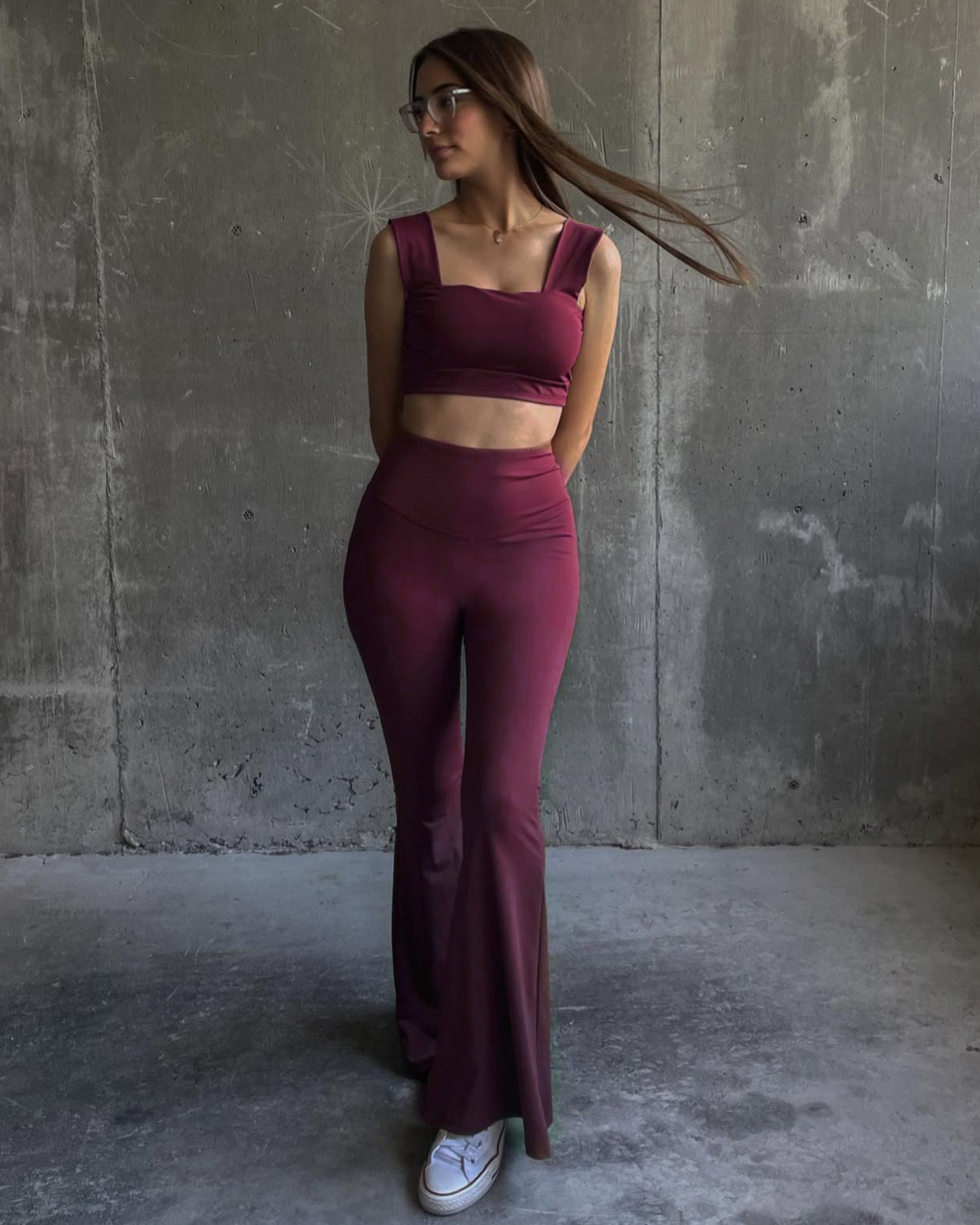 Set Cherry Flare & Top Square - Buttery soft
