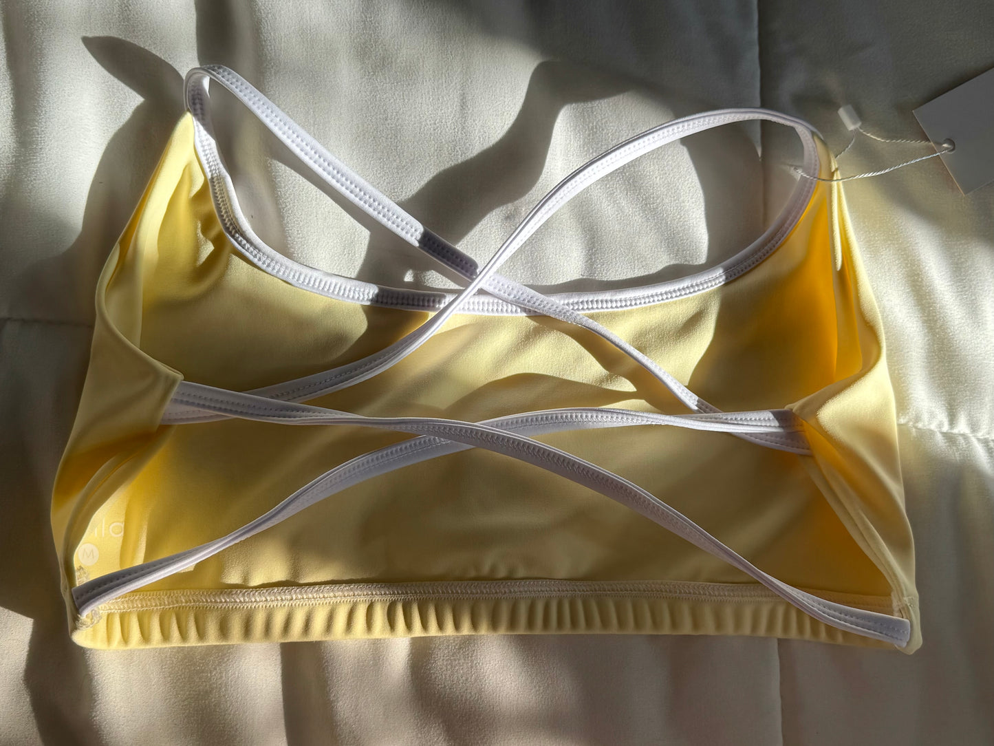 Set Butter white Showy Top & Skarela