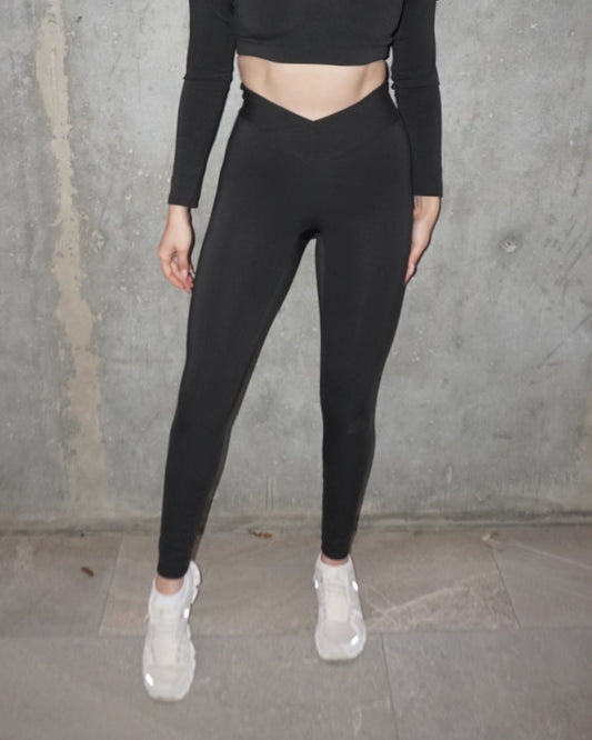 Black Crossover Legging W