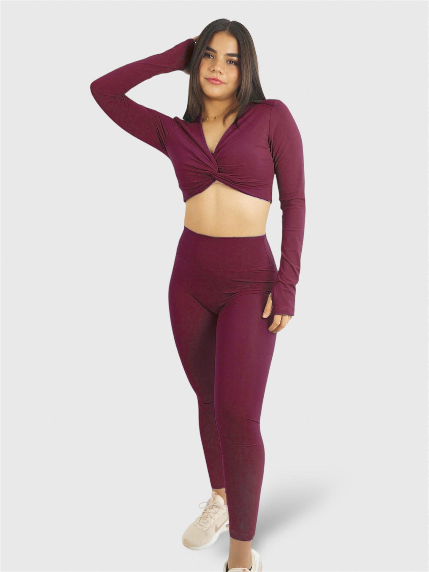 Set Cherry Knoty Top - Buttery Soft