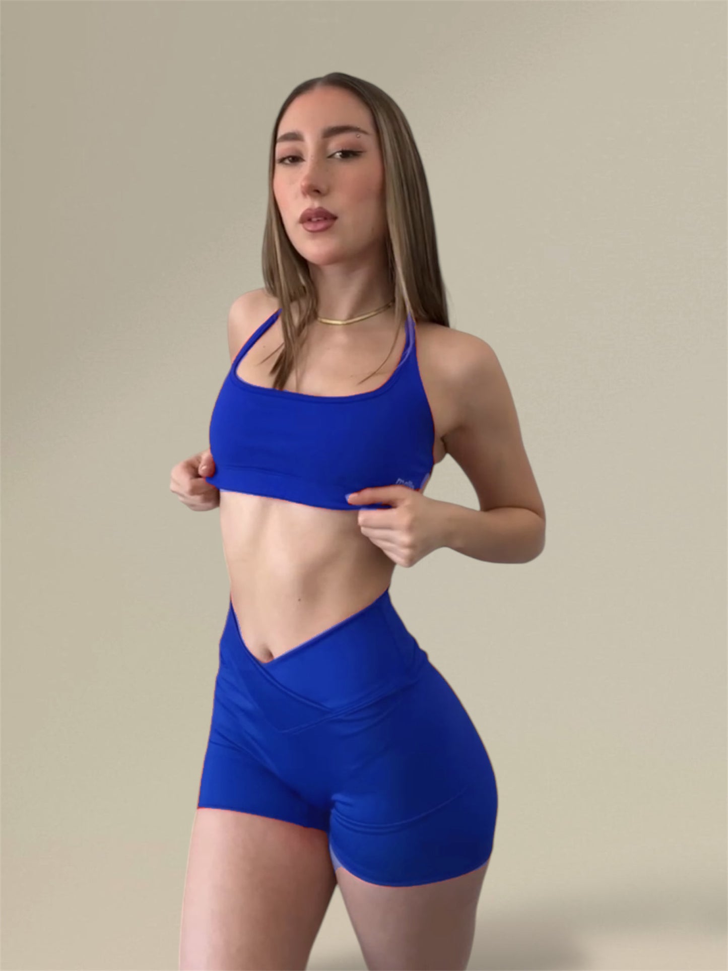 Set Royal Mini short W & Showy Top
