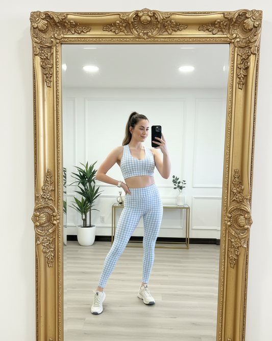 Set Fancy Sky Crossover Top & Legging