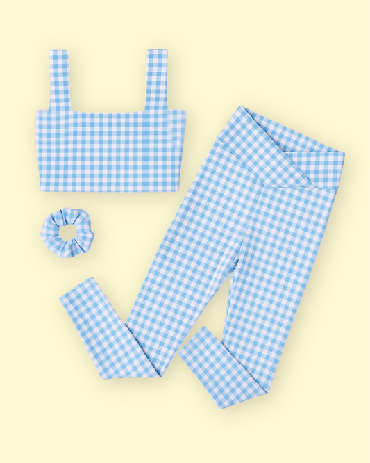 Set Fancy Sky Top Square & Legg W