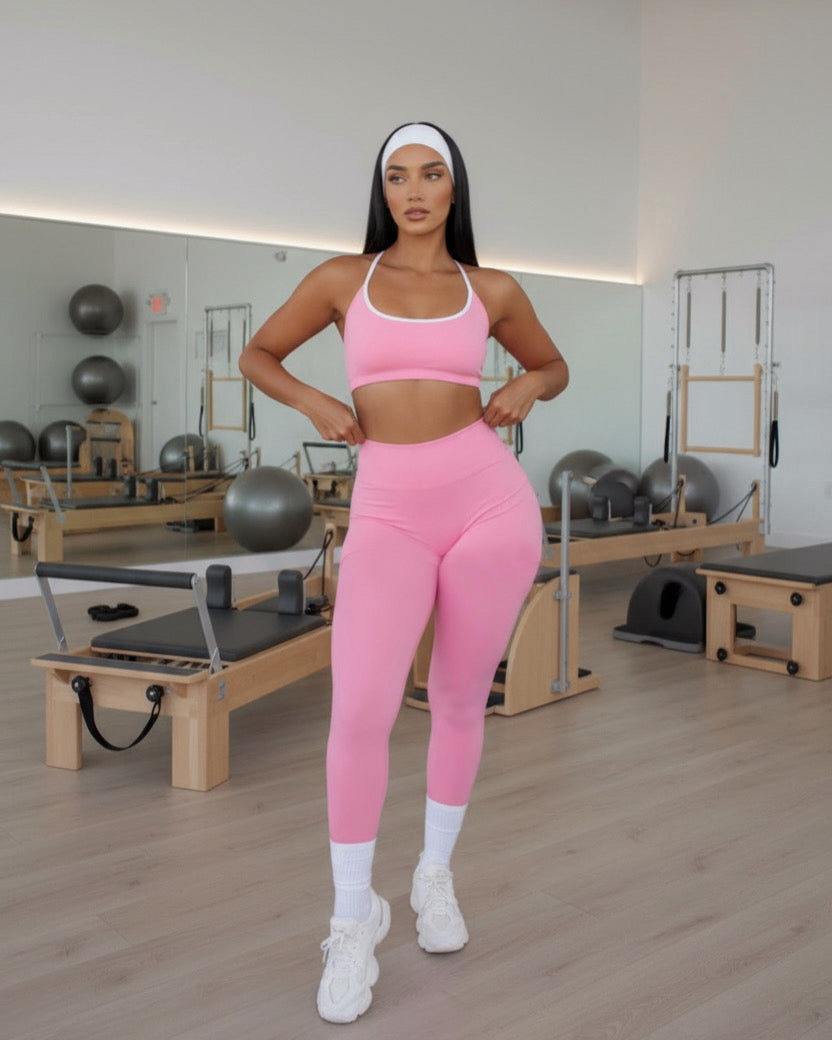 Set Bubble White Showy Top