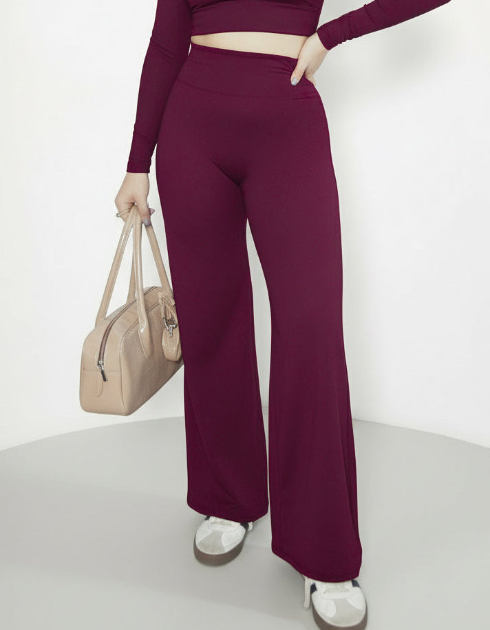 Wide Legging Wine