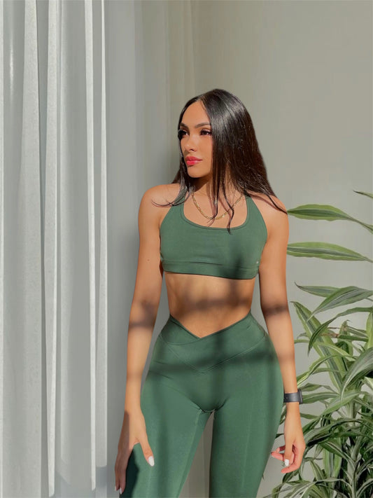 Set Jade Showy Top & Legging W