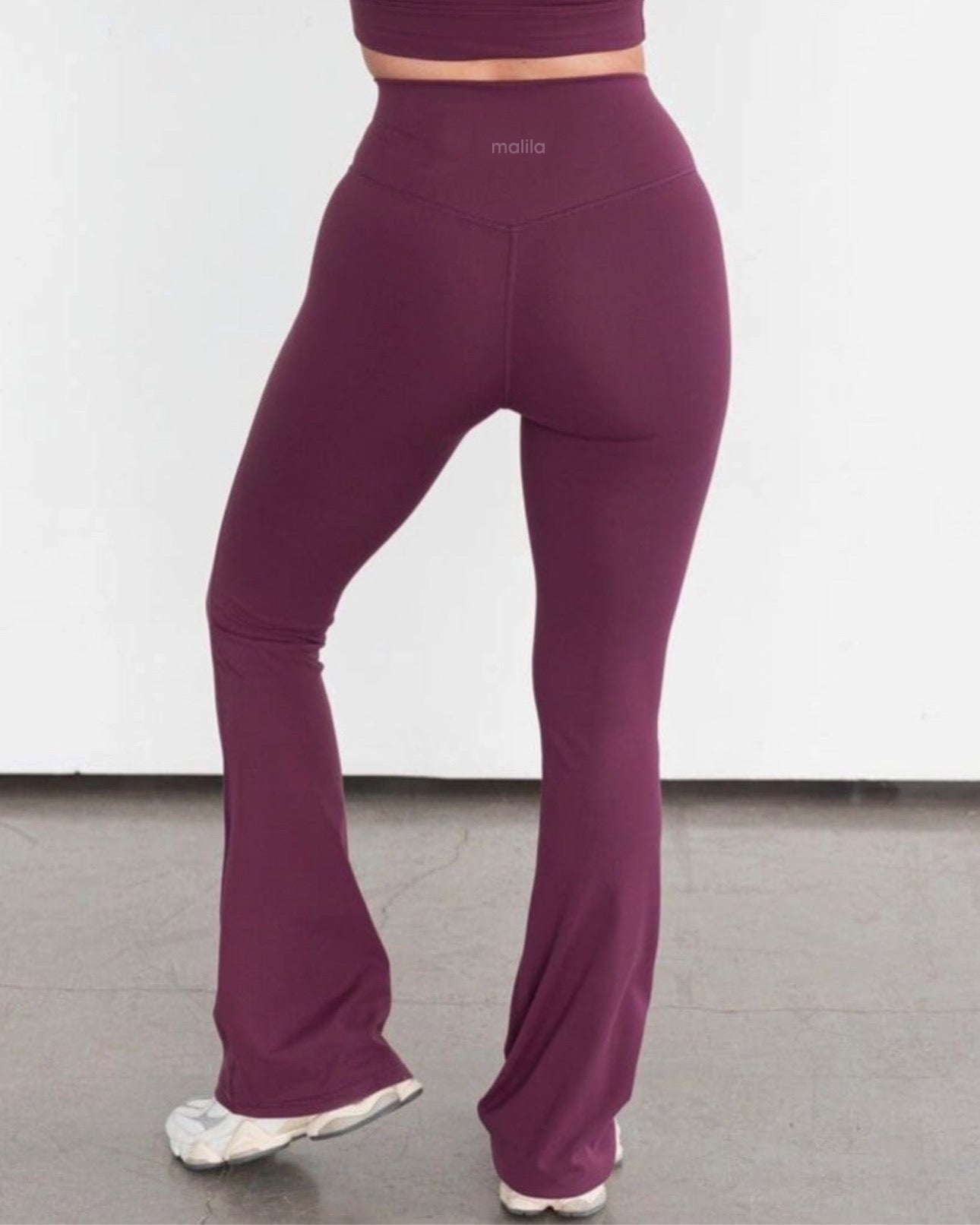 Flare Legging Wine