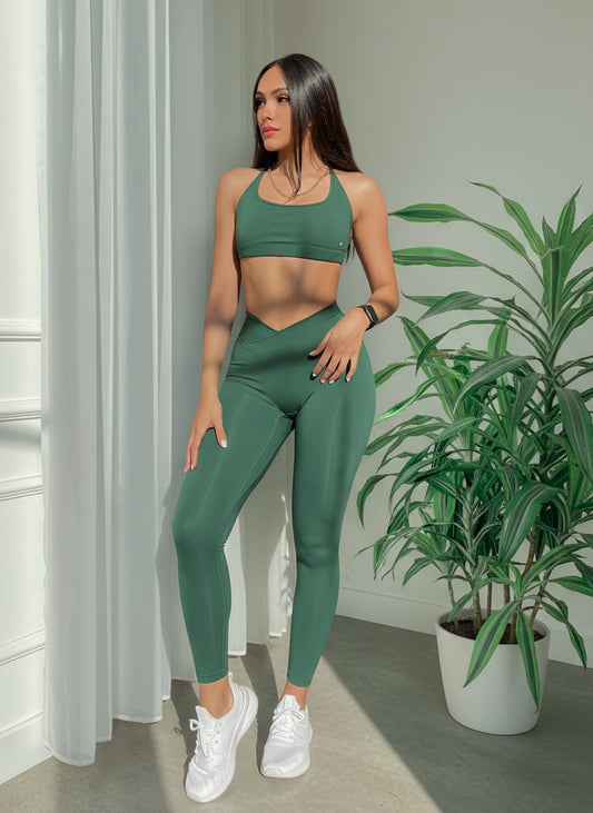 Set Jade Showy Top & Legging W