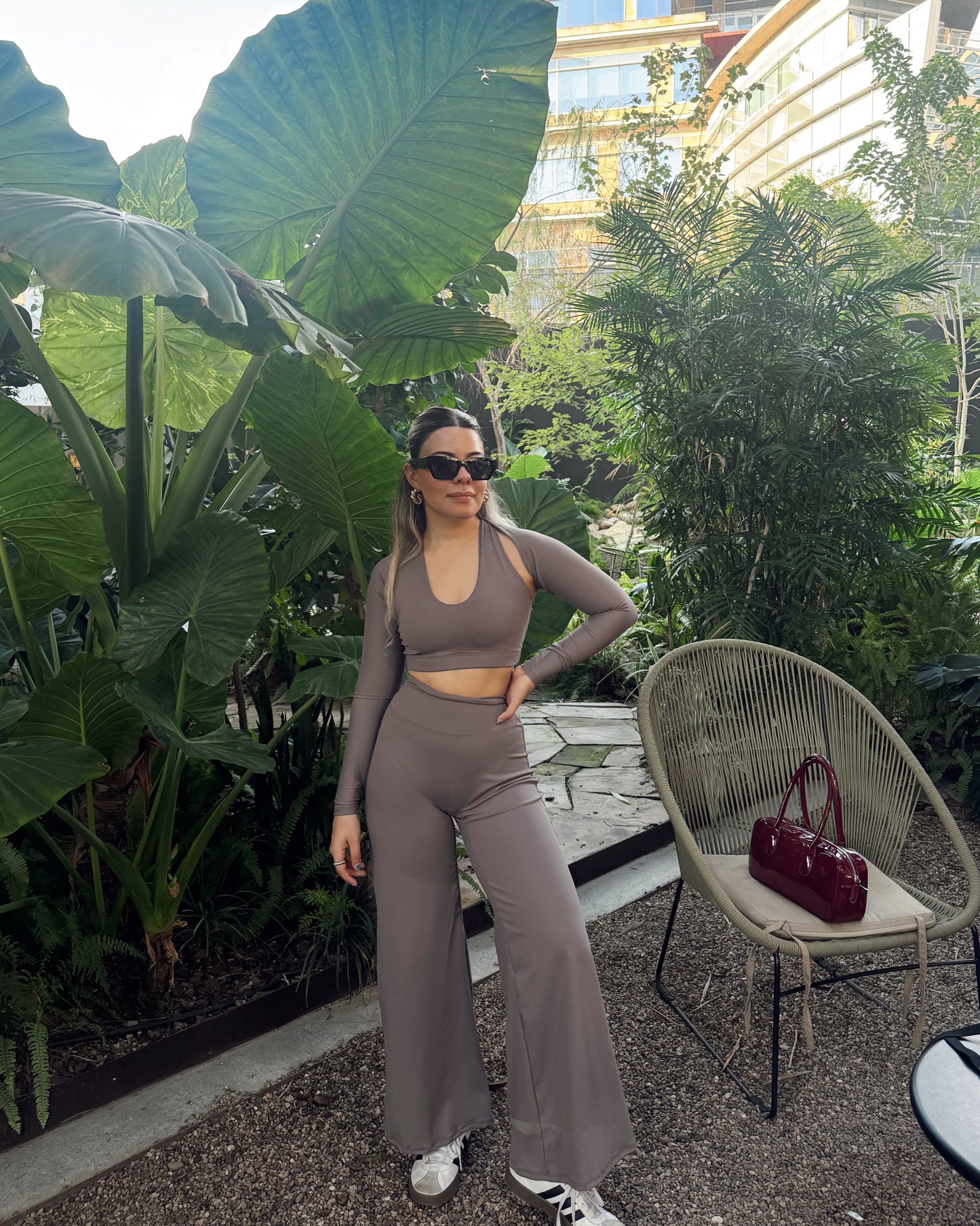 Wide Legging Cocoa (Buttery Soft)