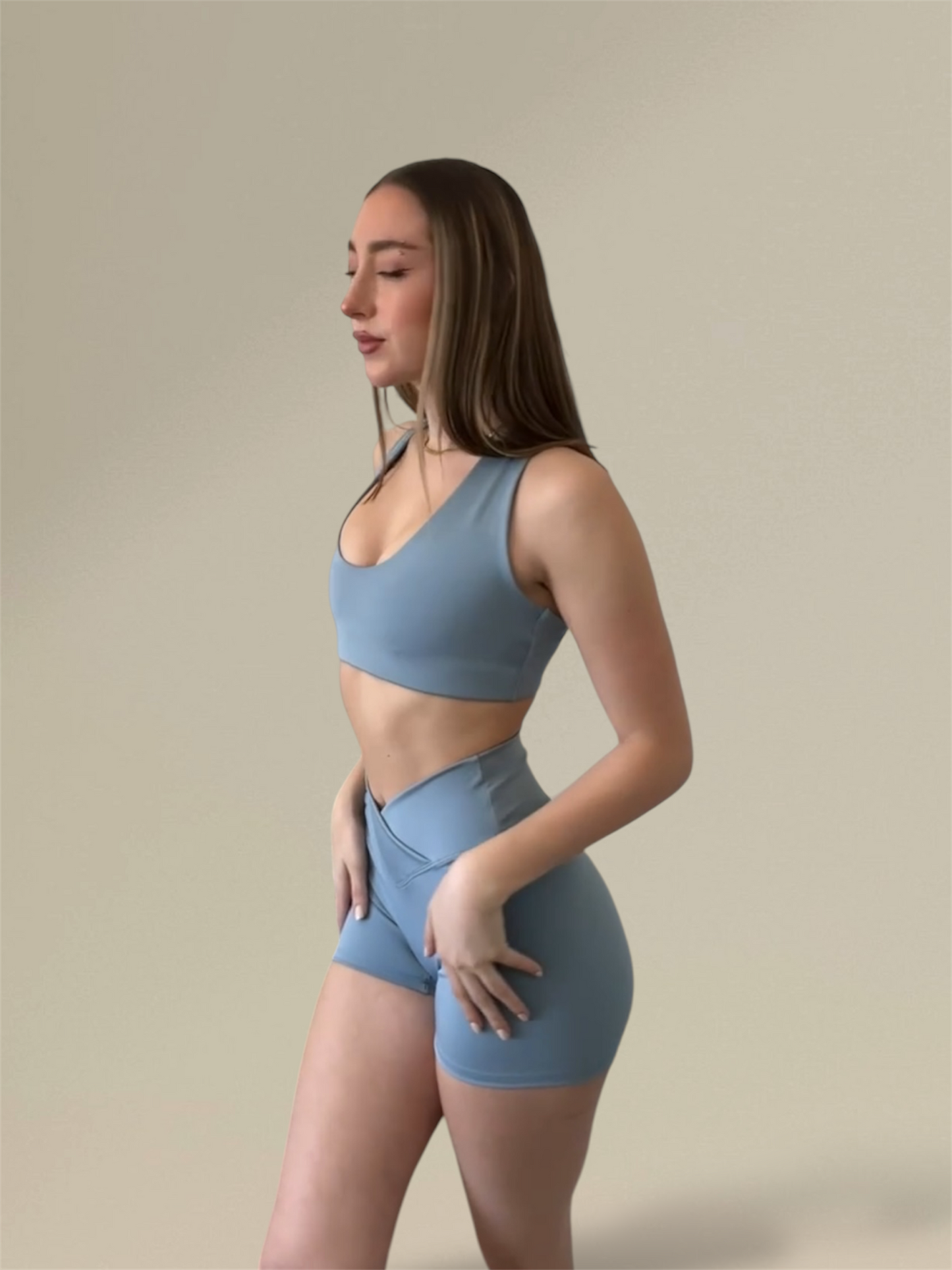 Set Ocean Mini short W & Crossover Top