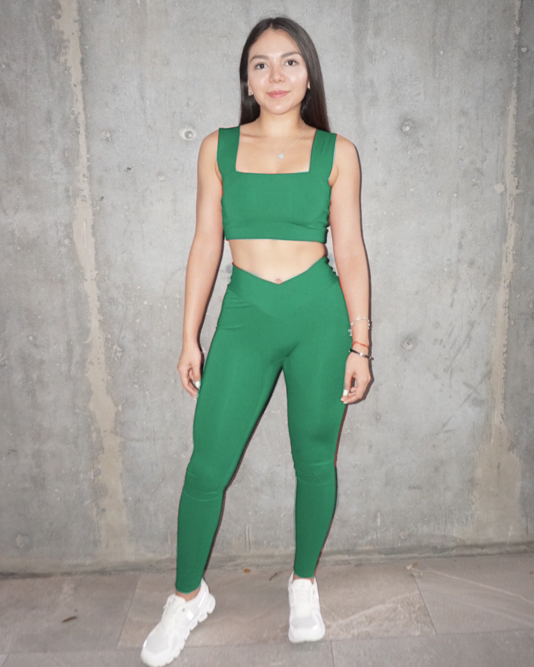 Set Jade Top Square & Legging W