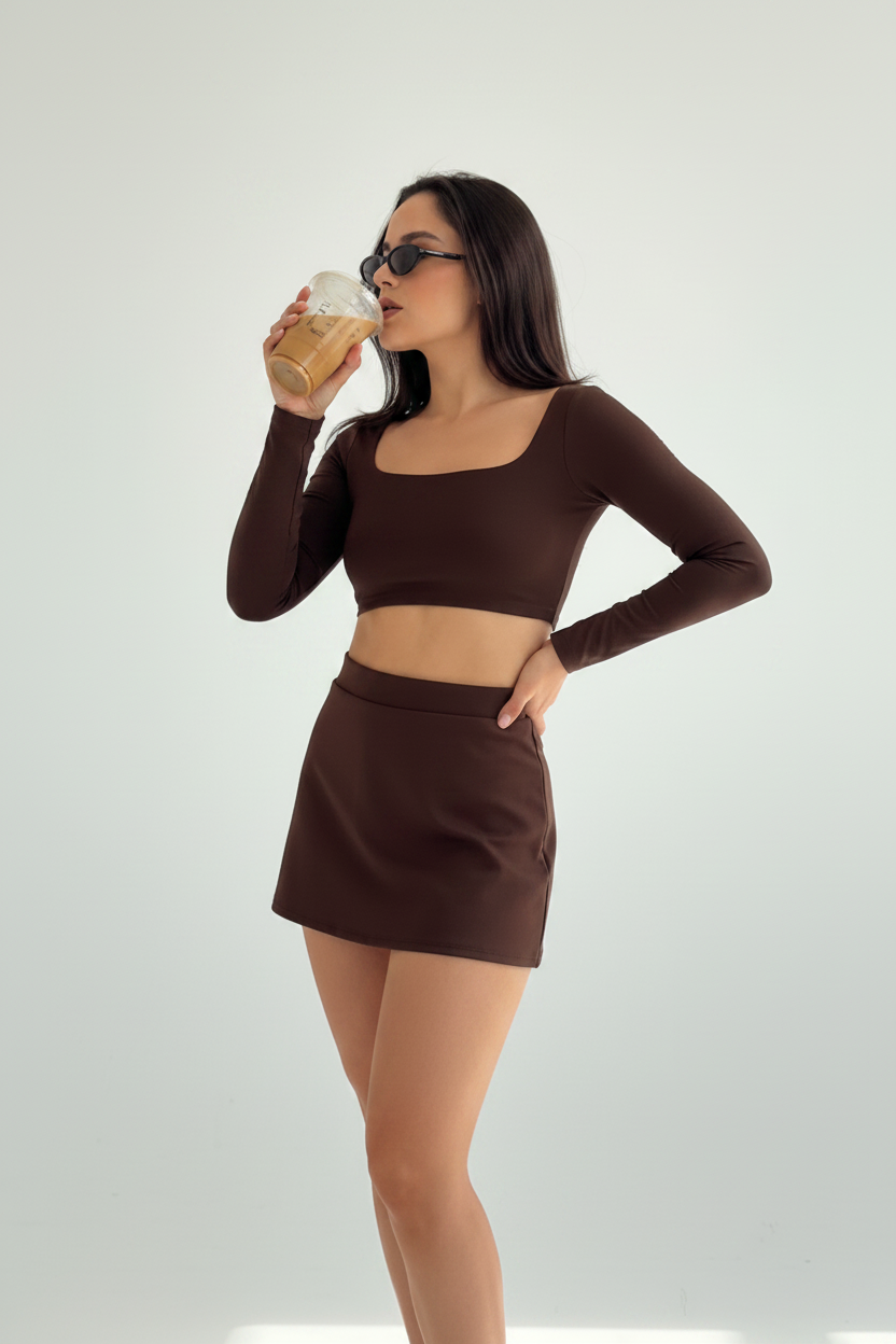 Set Mocha Topy & Skarela