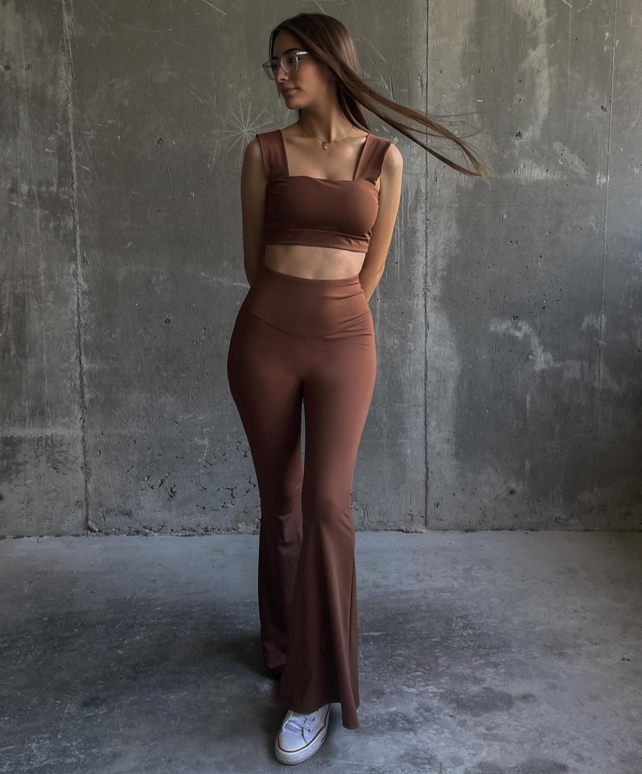 Flare Legging Cinnamon
