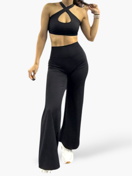 Wide Legging Black (Buttery Soft)