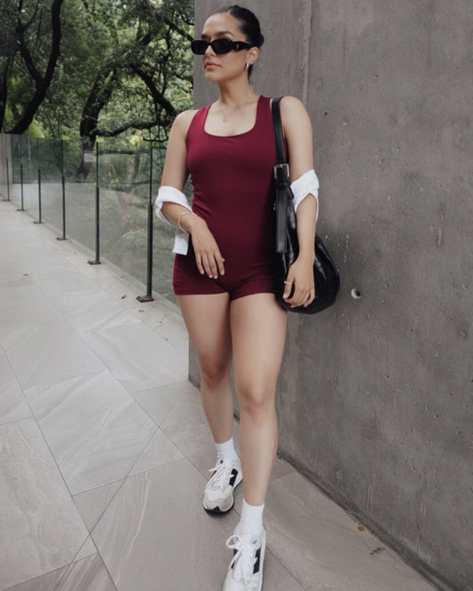 Jumpsuit short Cherry