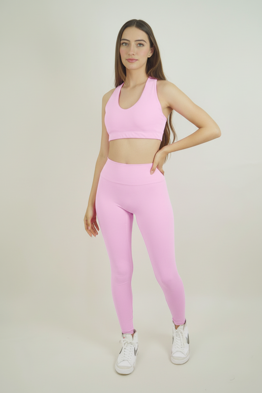 Set Cotton Crossover Top