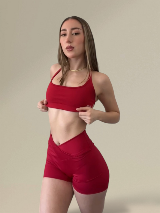 Set Candy Mini short W & Showy Top - Buttery Soft