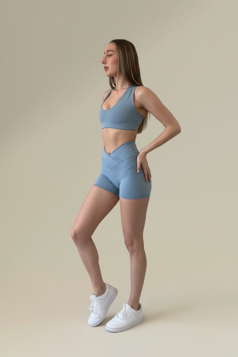 Set Ocean Mini short W & Crossover Top