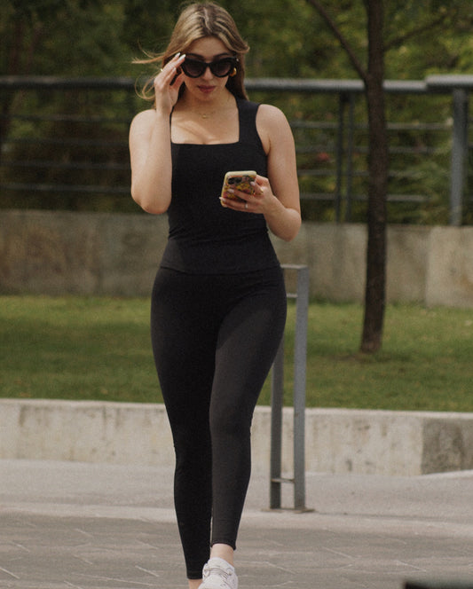 Set Black Tank Top