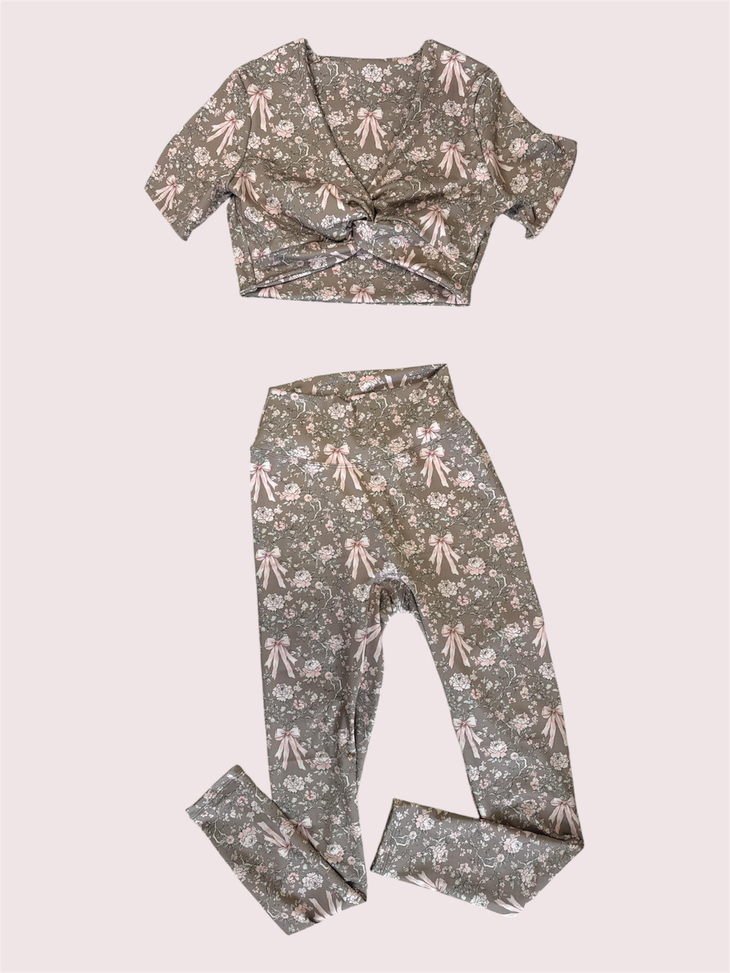 Set Florette Knoty Crop & Legging