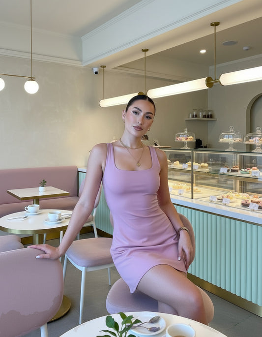 Hailey Sport Dress Orchid