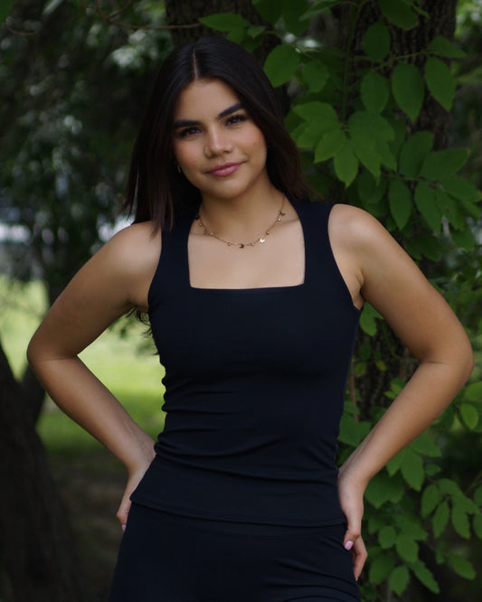TANK TOP BLACK - Buttery Soft