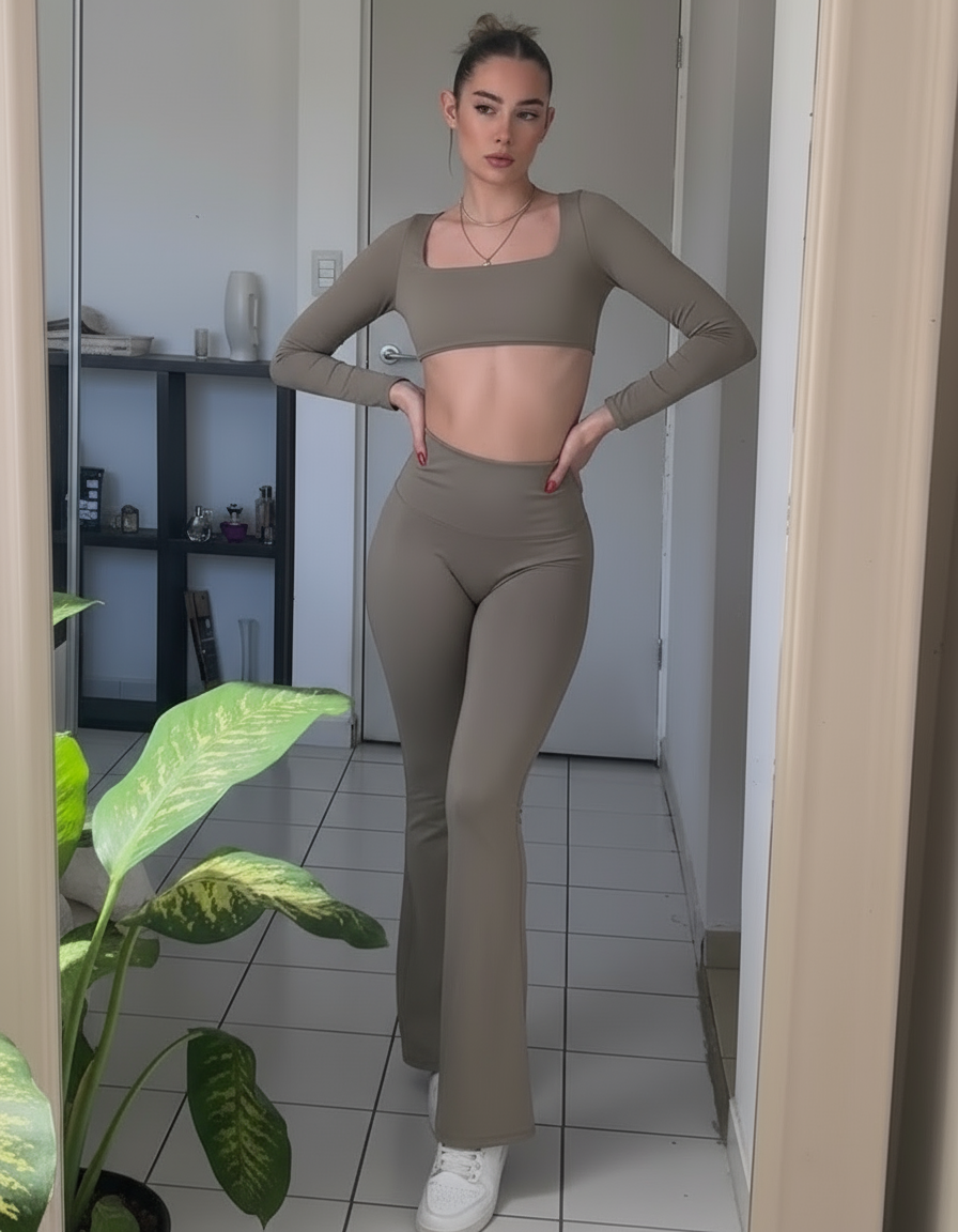 Set Cocoa Flare & Topy (Buttery Soft)