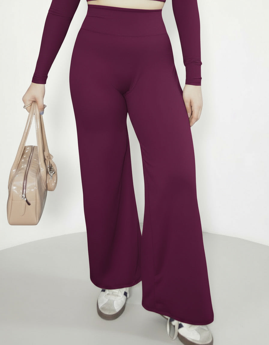 Wide Legging Wine
