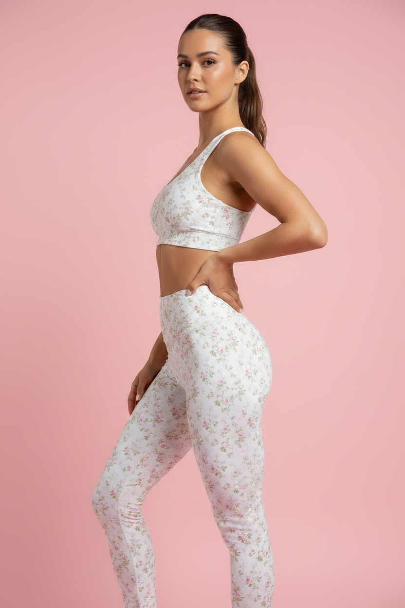 Set Gardenia Crossover Top & Legging