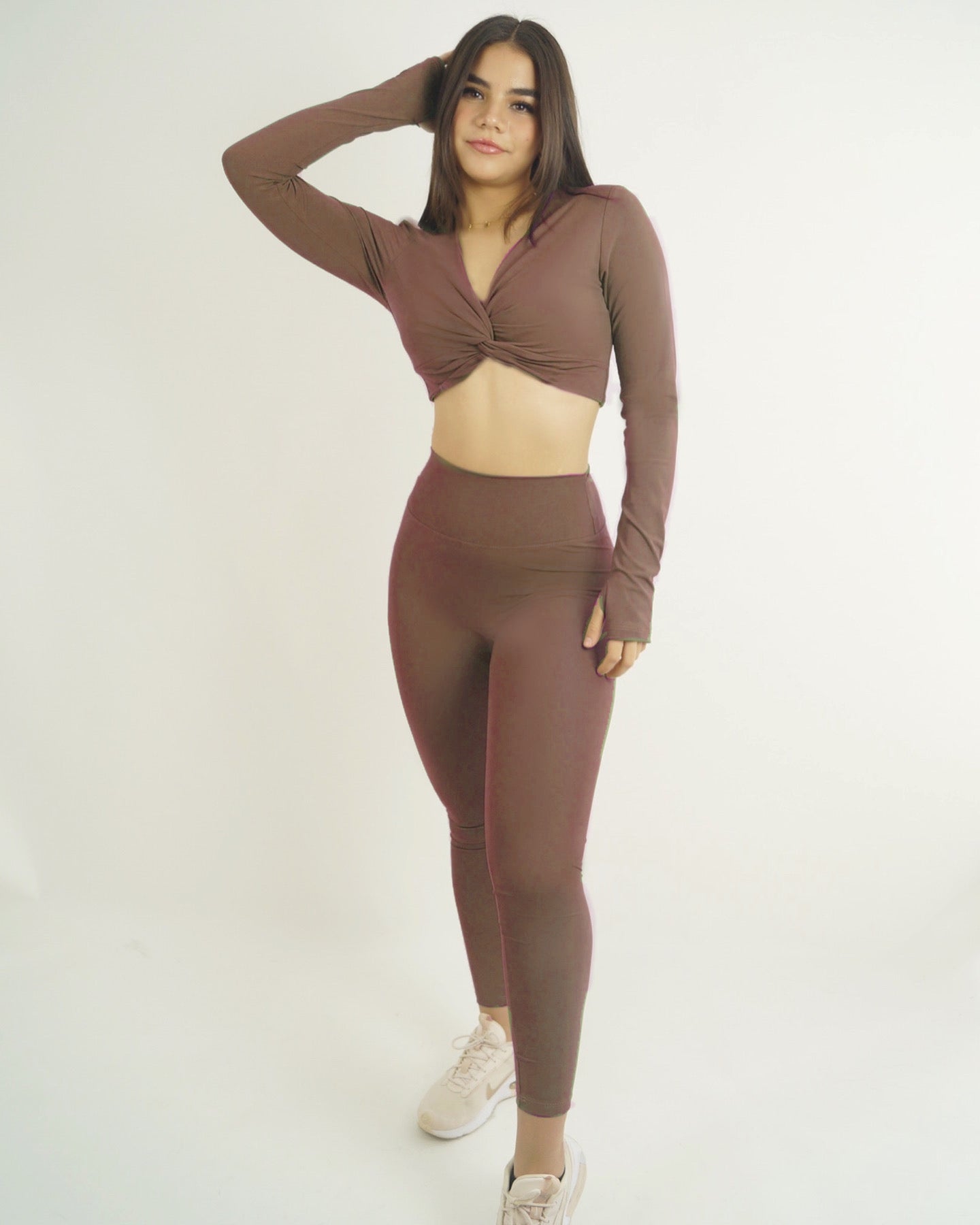 Mocha Knoty Top