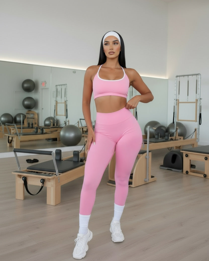 Set Bubble White Showy Top