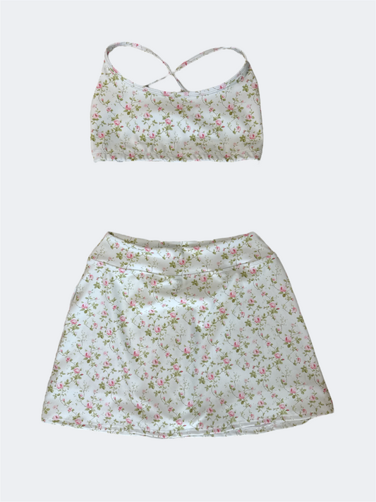 Set Gardenia Showy Top & Skarela