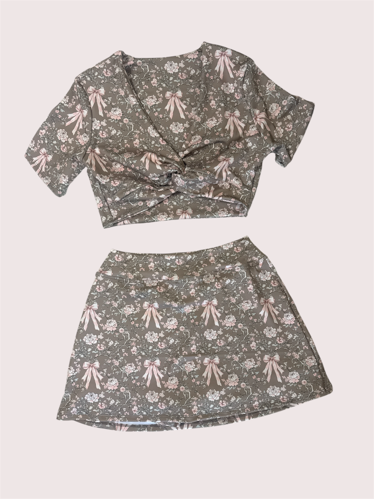 Set Florette Knoty Crop & Skarela
