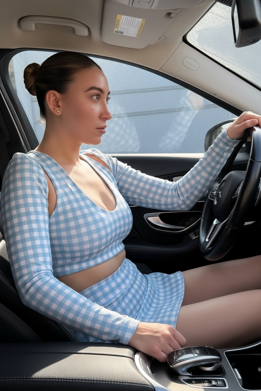 Set Fancy Sky Crossover Top, Skarela & Off Arms