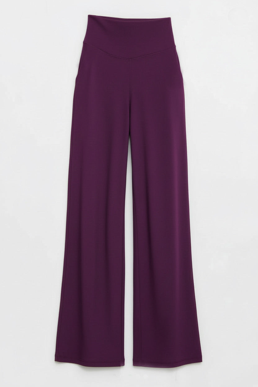 Wide Legging Wine