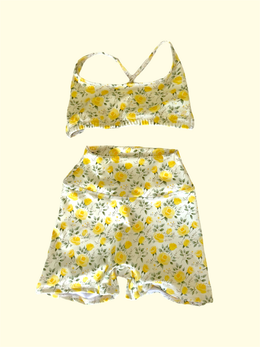 Set Sunshine Showy Top & Mini short