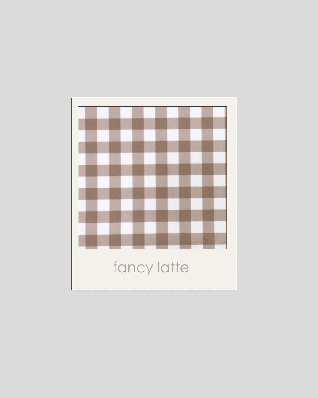 Set Fancy Latte Top Square & legging